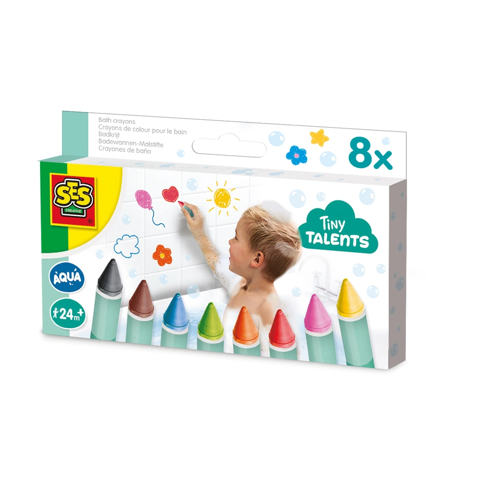 Ses Creative Bath Crayons - 8 Colours