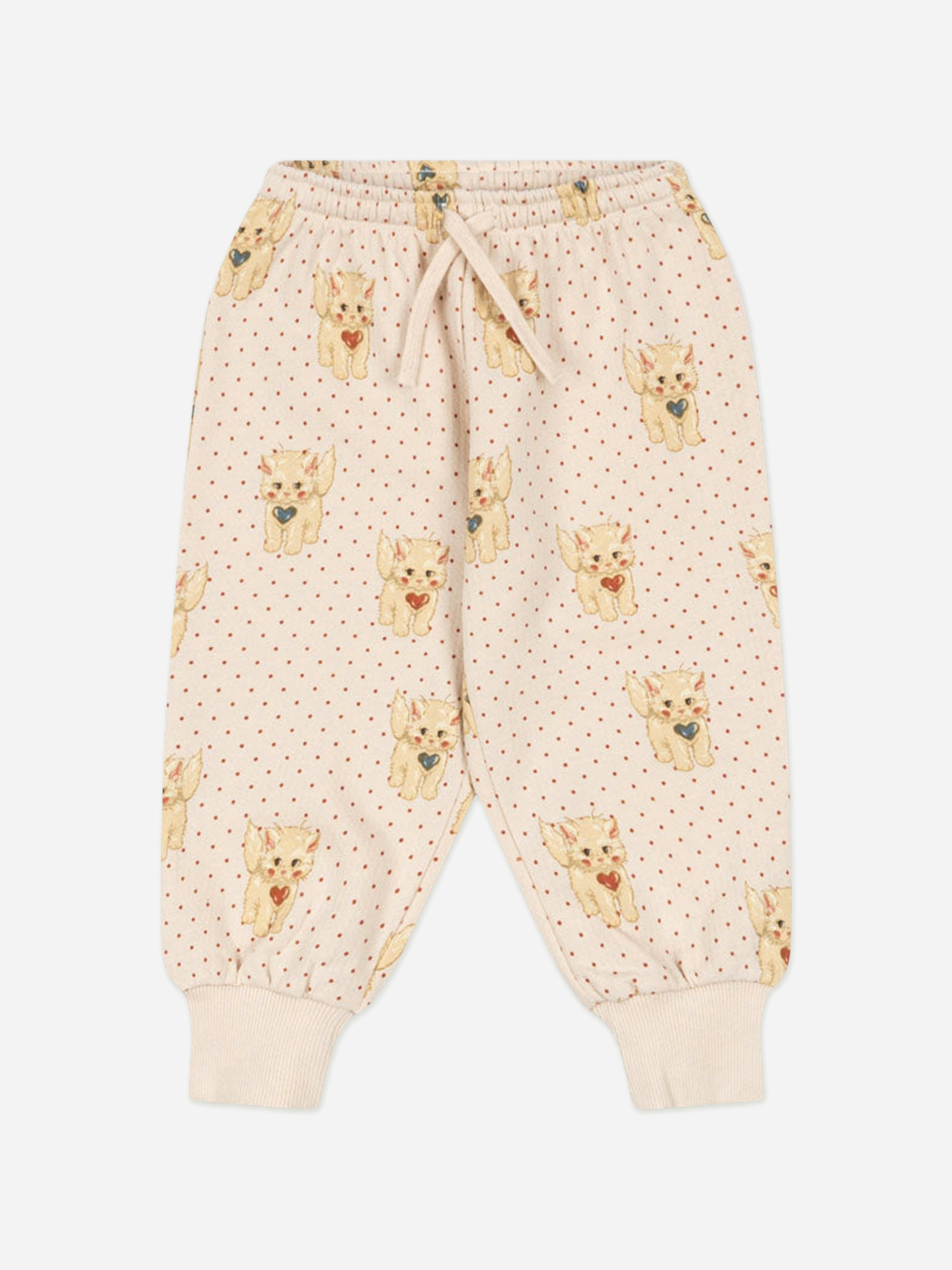 Konges Slojd Girls Pink Konges Sløjd Belli Miao Amore Joggers In - 9 Mths
