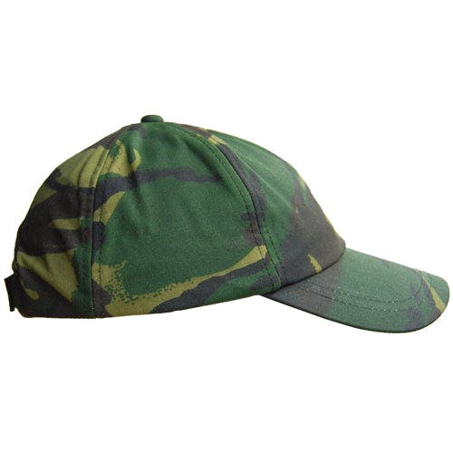 Coolandnew Light/Brown Wax Cotton Baseball Cap - Camouflage