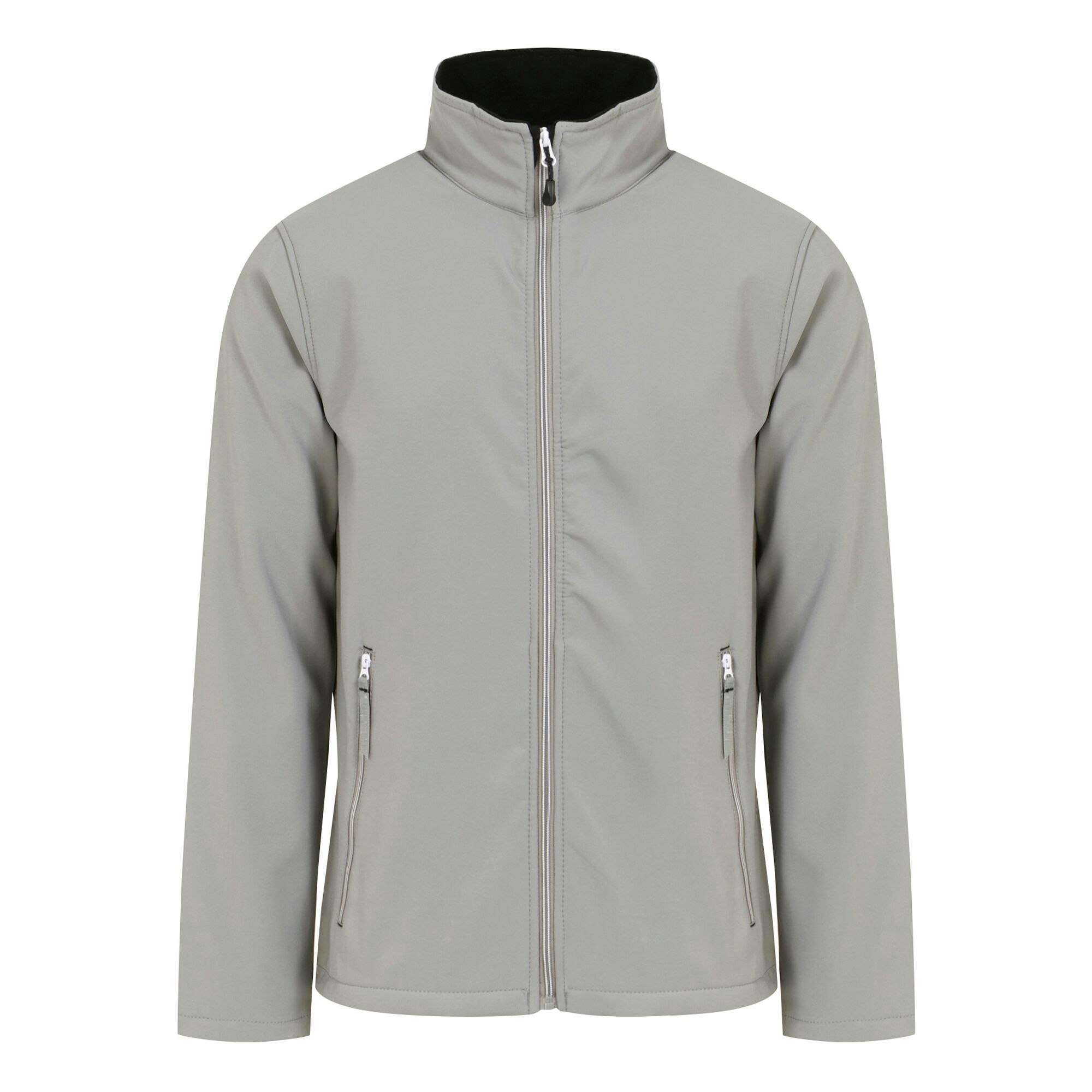 Regatta Men's Grey/Black Professional Plain Double Layered Soft Shell Jacket - Mineral - Mineral Xxl