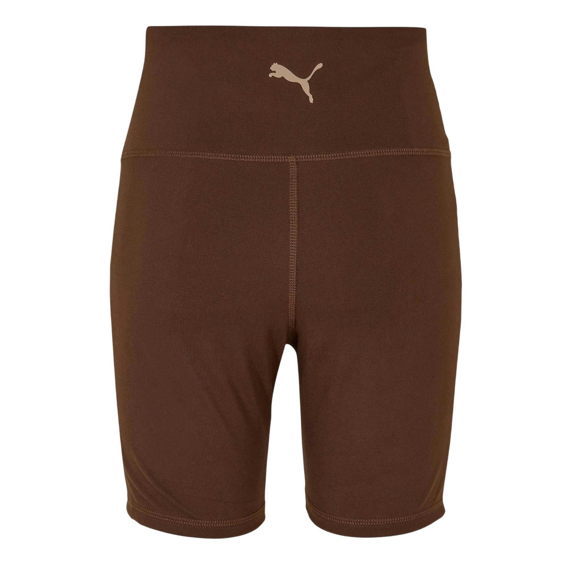 Puma Women's Brown / Train Cycling Shorts - Espresso - 14 Uk - Espresso