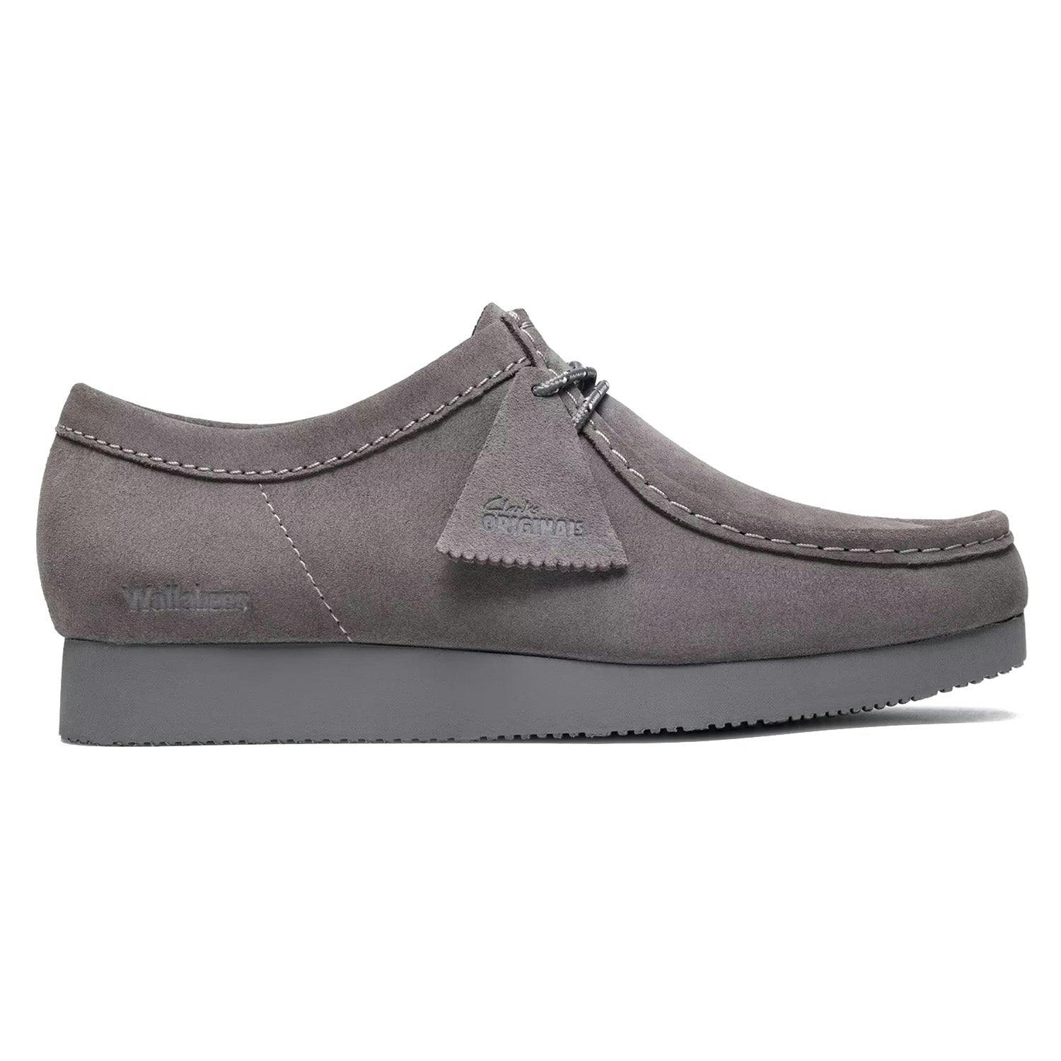 Clarks Originals Wallabee Lite Shoe Grey Size: 9 - Footasylum - Image 3