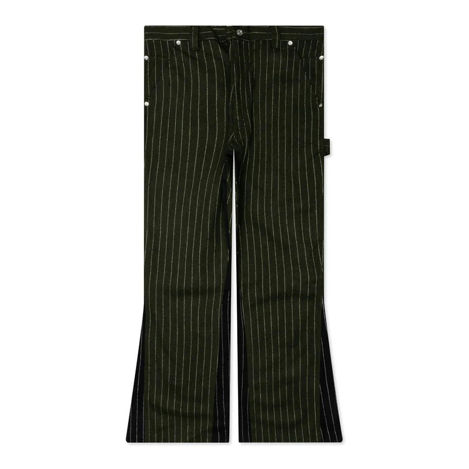 Gallery Dept. Dark/Green Business Carpenter Flare Jeans In - W32