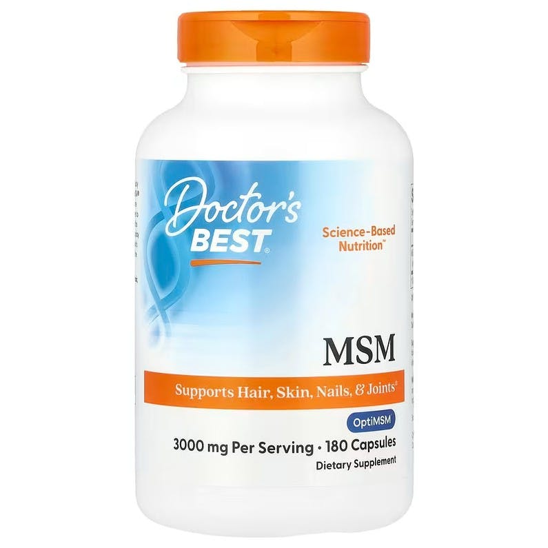 Doctor's Best Msm With Optimsm, 180 Caps(1000Mg ) - Image 6