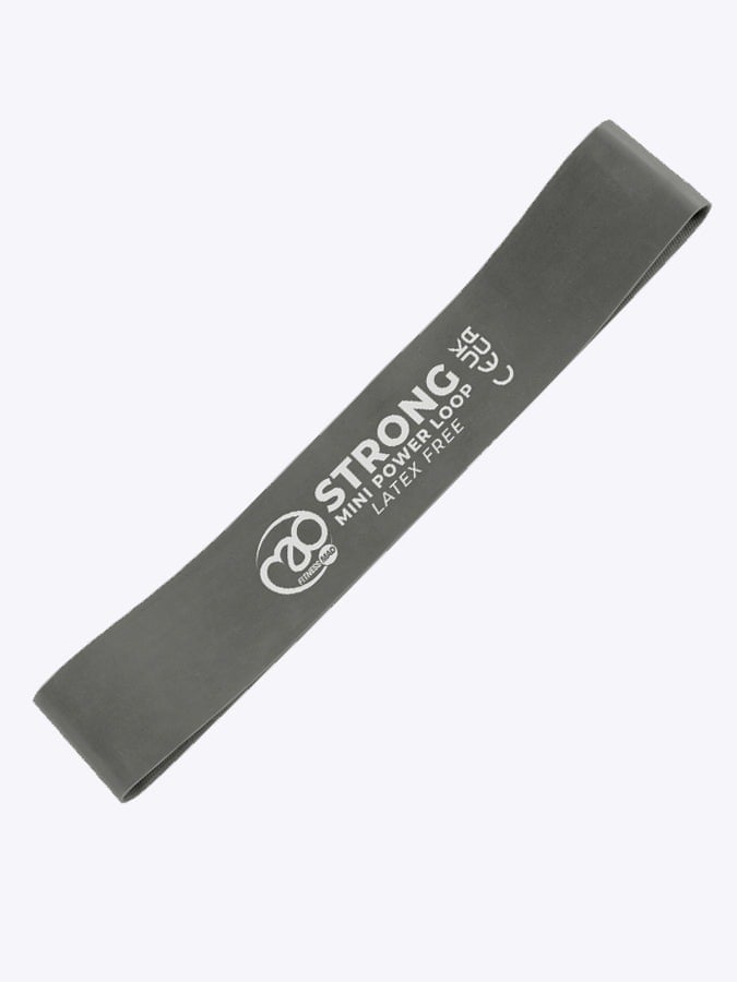 Yoga Mad Light Single Mini Power Loop Resistance Band - Strong (Latex Free)