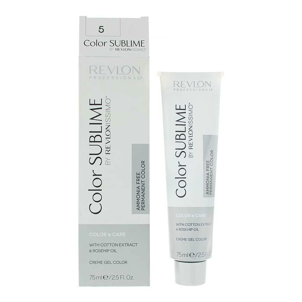 Color Sublime Light/Brown Revlon By Revlonissimo 5 Hair Colour 75Ml