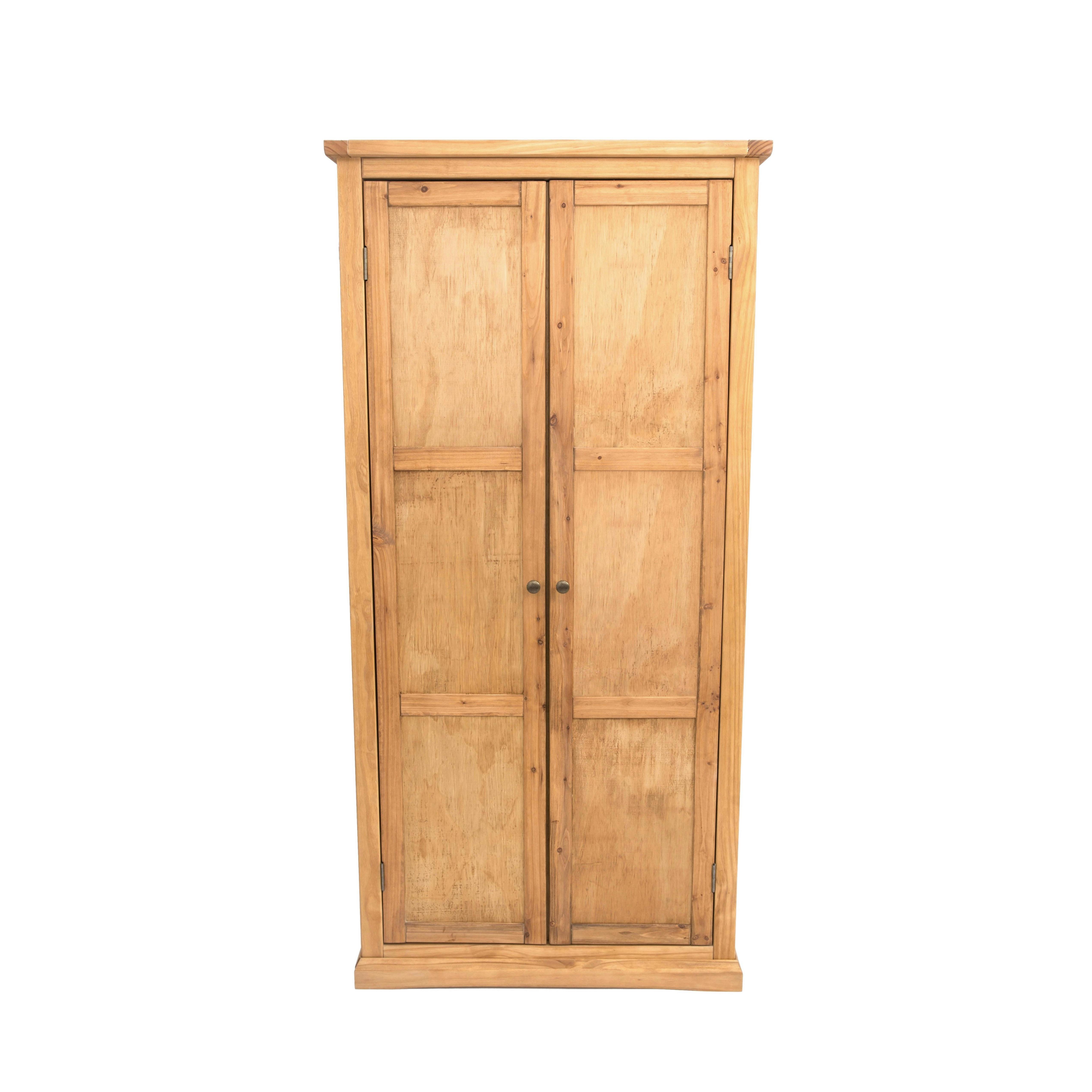 Cabinet Bits Unisex Light Brown Lucca Door Wardrobe Brass Knob In Size 2 - Image 3