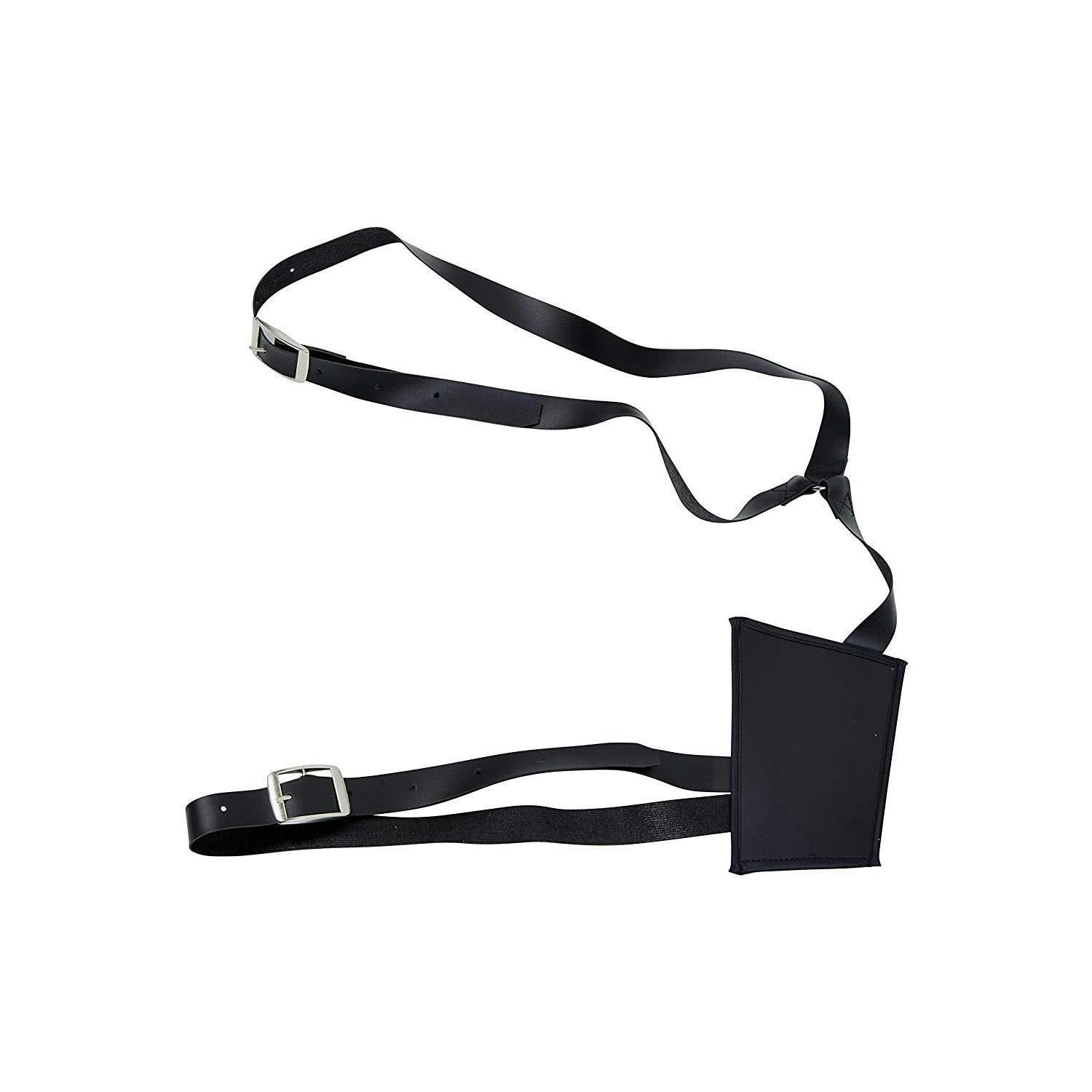 Bristol Novelty Black Kids Leather Pirate Sword Belt - One Size