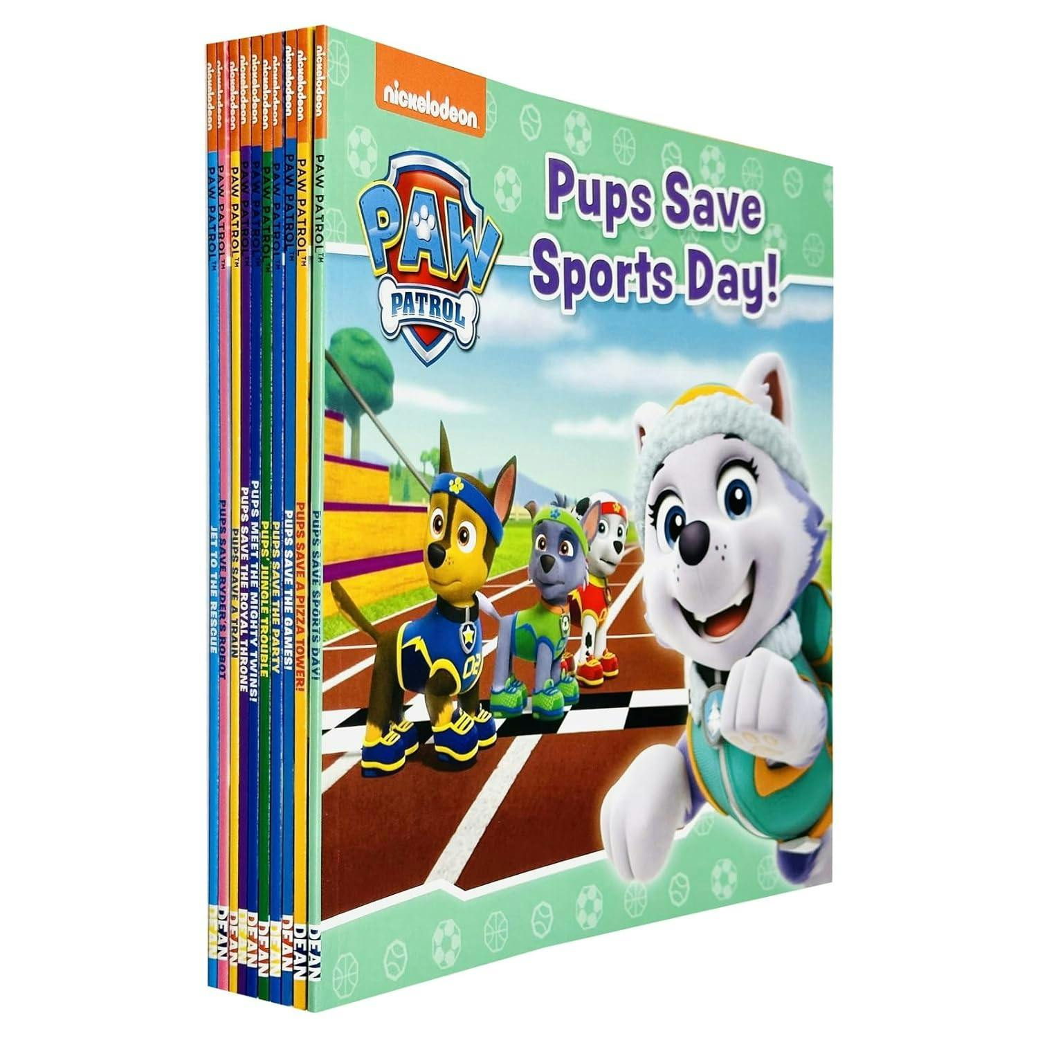 Various Publishers Paw Patrol Favourite Stories By Nickelodeon: 10 Picture Books Collection Set - Ages 3-7 - Paperback