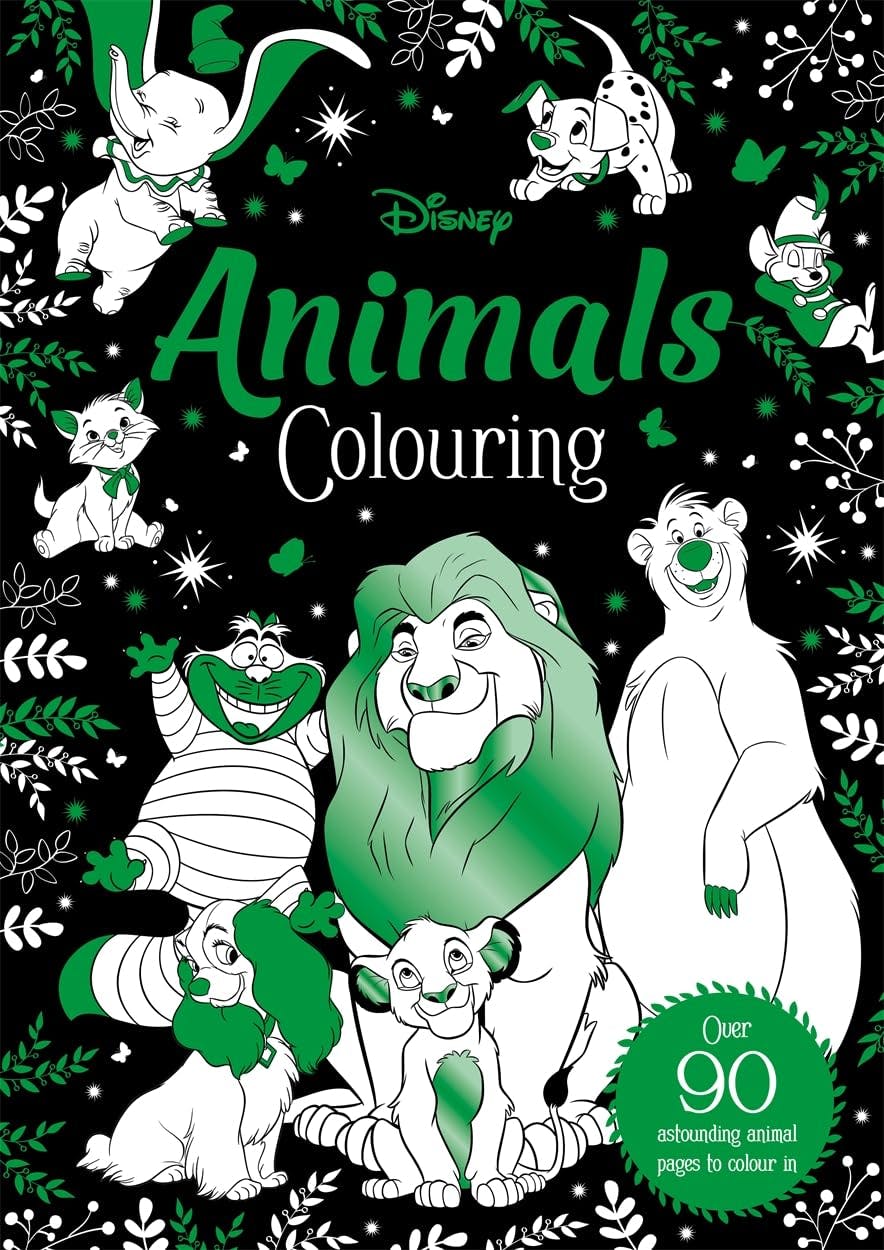 Disney: Animals Colouring (Young Adult Colouring) by Autumn Publishing (PB 2023) - Image 8