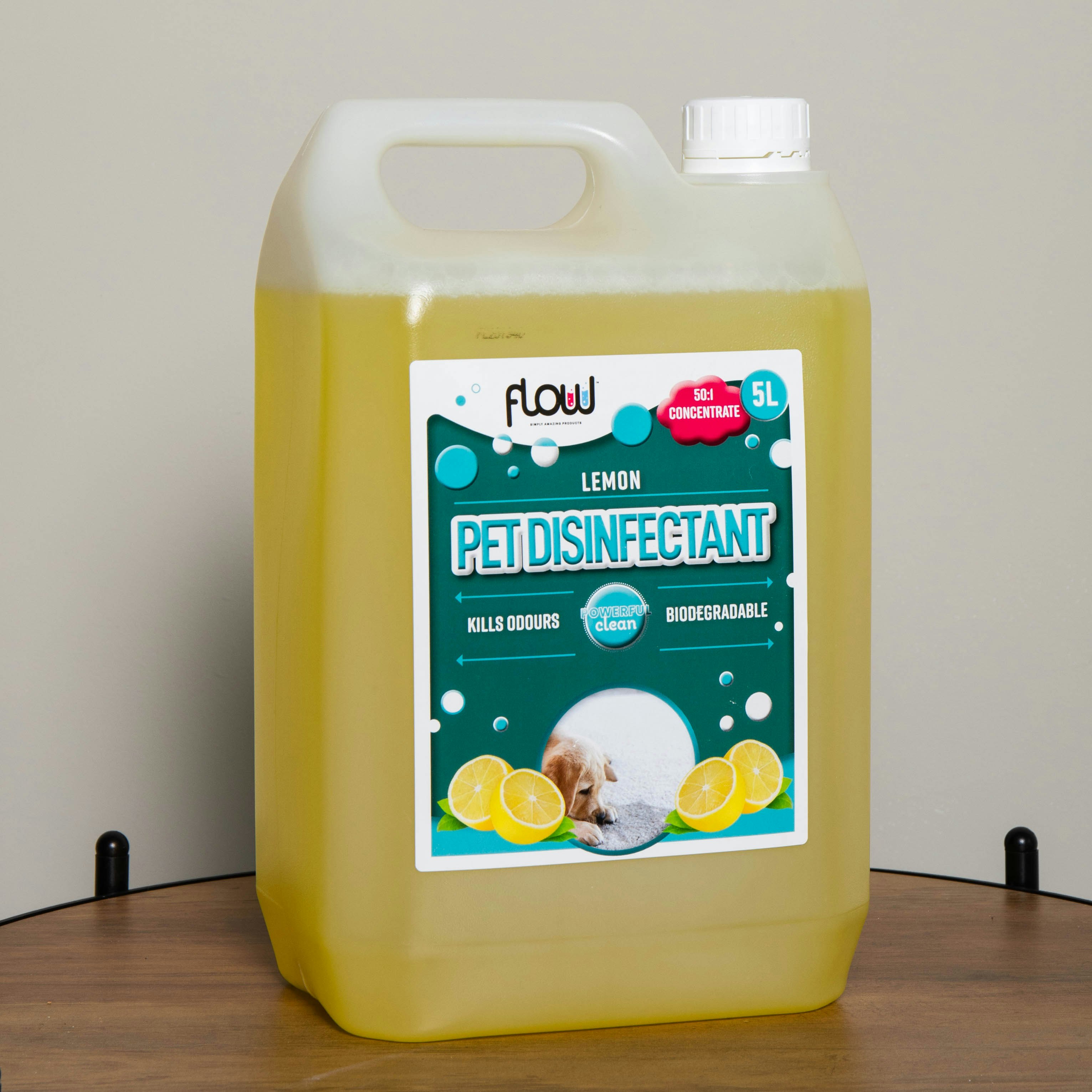 Rackhams 5 Litre Lemon Scented Pet Disinfectant Cleaner