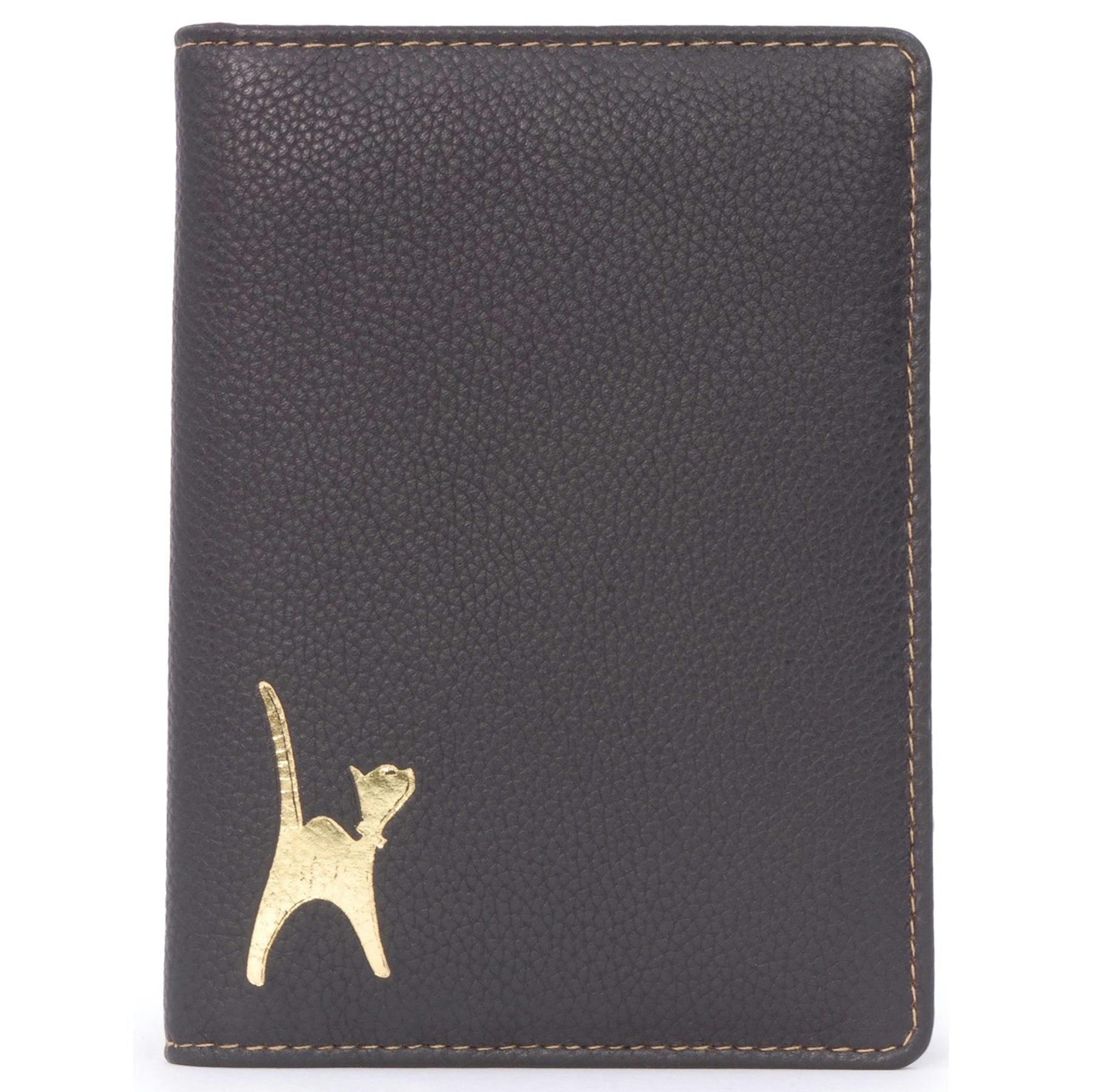 Catwalk Collection Handbags Brown Skye - Passport Holder