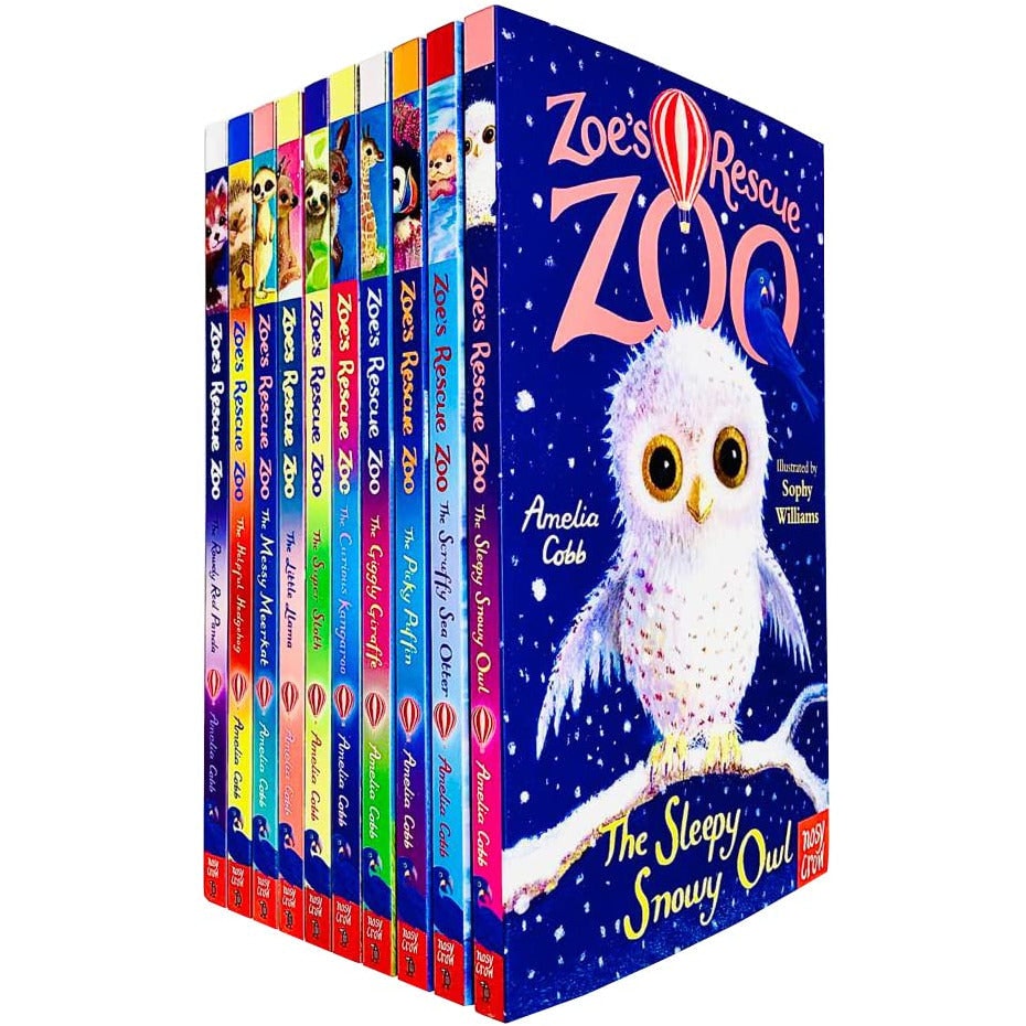 Zoe's Rescue Zoo Books 11 - 20 Collection Set by Amelia Cobb Rowdy Red Panda - Image 9