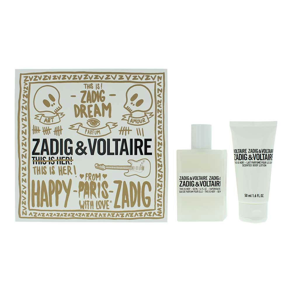 Zadig & Voltaire This Is Her! Gift Set: 50Ml Edp Spray + Body Lotion 50Ml - Image 10
