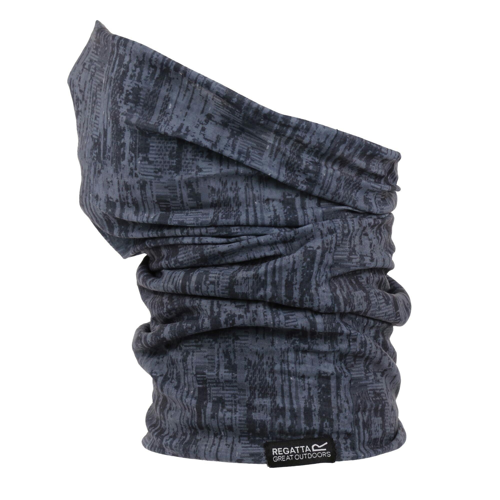 Regatta Unisex Grey Adult Multitube Ii Distressed Snood - Mirage - Mirage - One Size - 100% Polyester