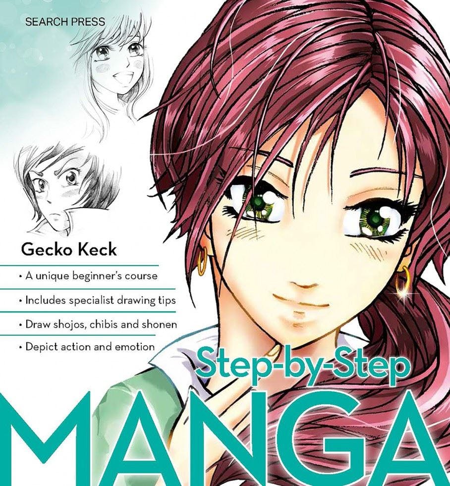 Step-by-Step Manga by Gecko Keck (Paperback Book) - Image 10