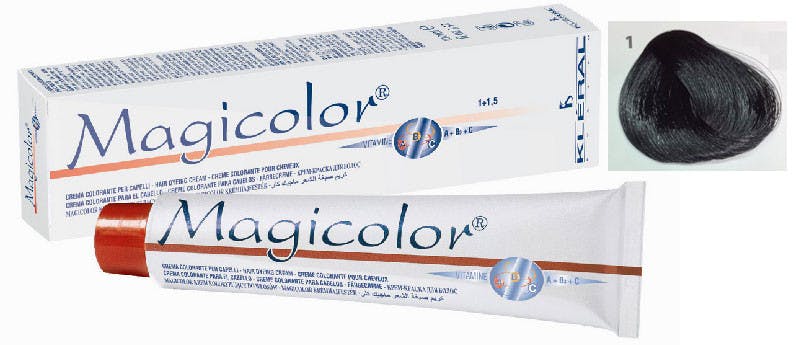 Magicolor Black Professional Permanent Creme Color 100Ml - Nero (1)