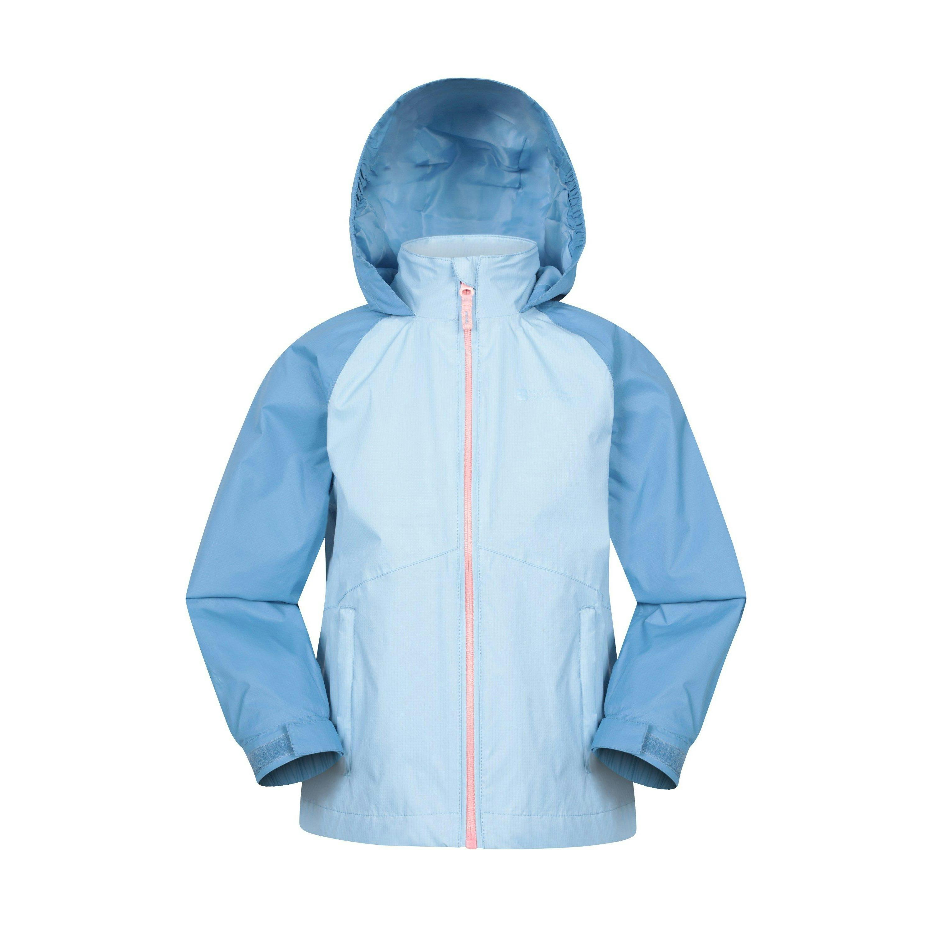 Mountain Warehouse Kids Torrent Ii Waterproof Jacket - Teal - 5-6 Years - Teal - 100% Mixed