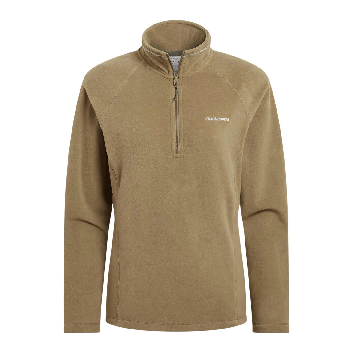 Craghoppers Women's Miska Vi Half Zip Fleece - Cardamon - 24 Uk - Cardamon - 100% Polyester