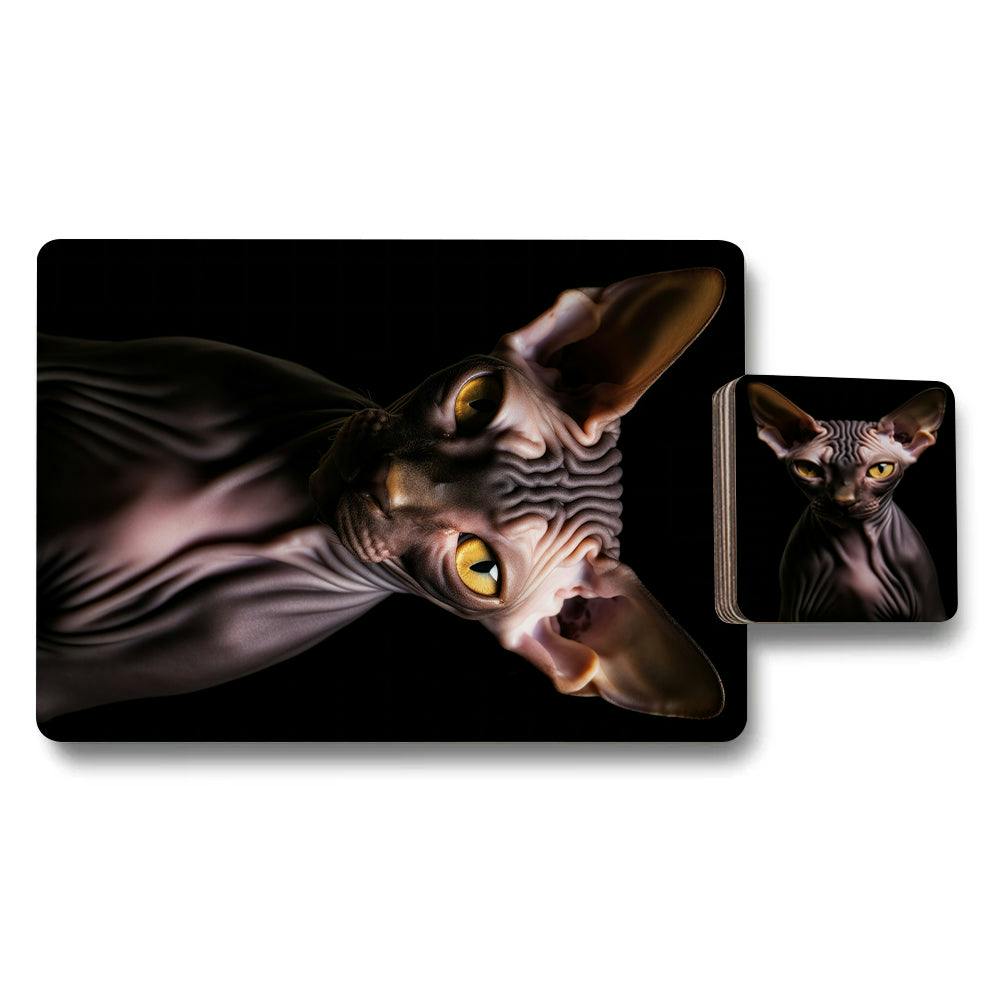 Benjamin Tate Design Set Of 12 Placemats And Coasters Designer Artwork With High End Print Technology