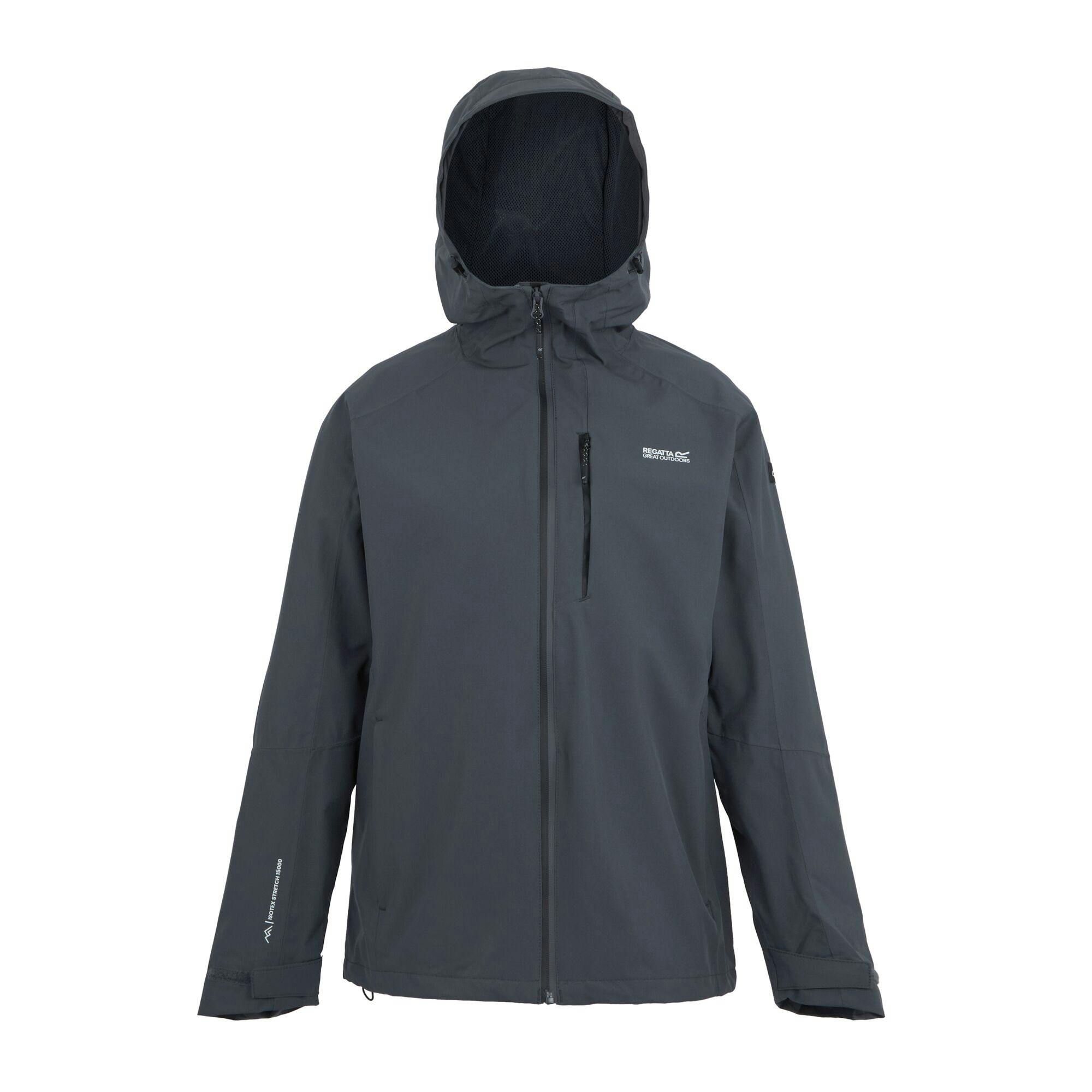 Regatta Women's Grey / Birchdale Ii Waterproof Jacket - Seal - 6 Uk - Seal - 100% Polyester