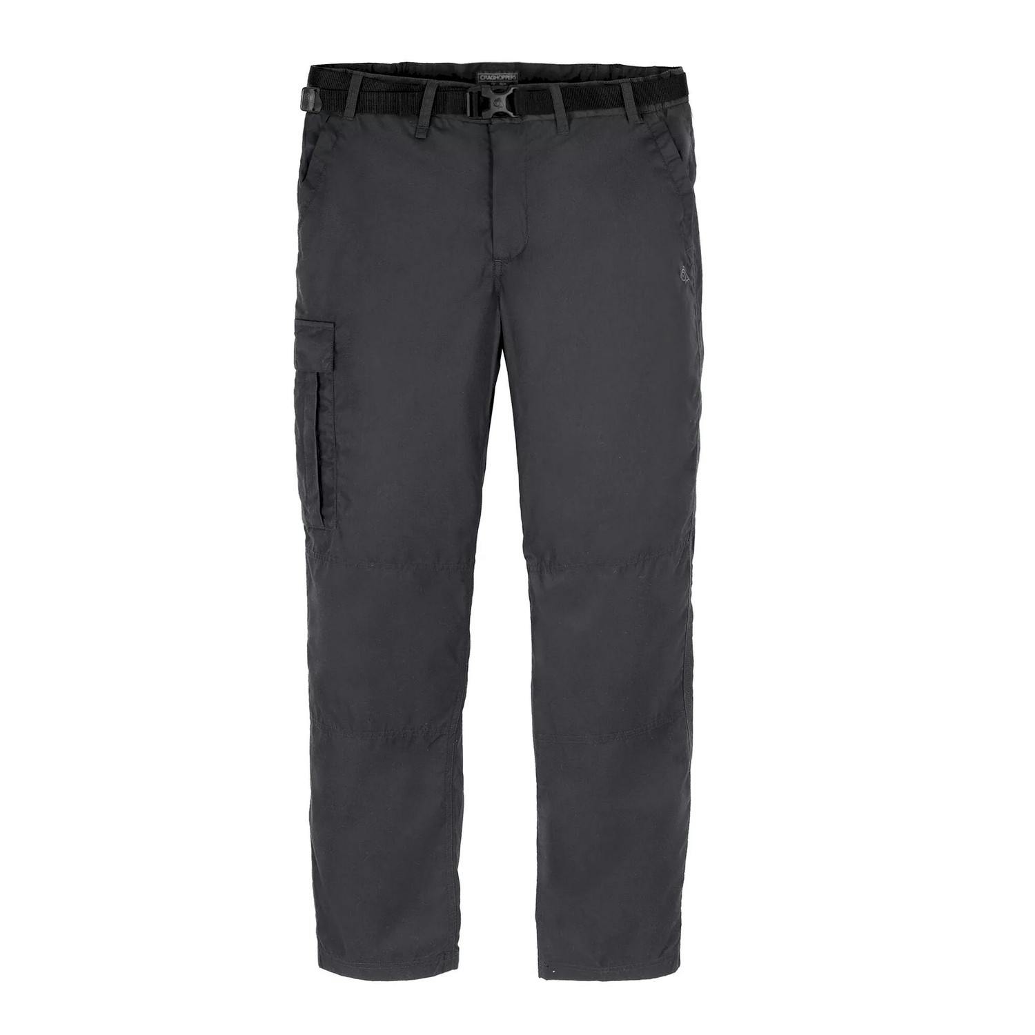 Craghoppers Men's Grey Expert Kiwi Tailored Trousers - Carbon - 36L - Carbon