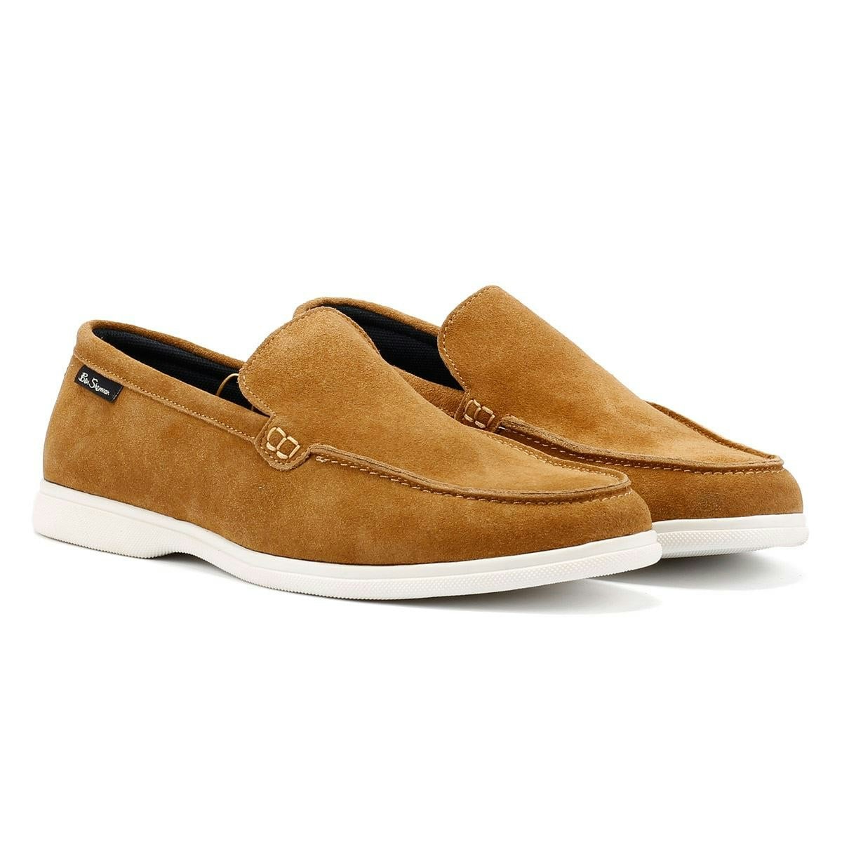 Ben Sherman Men's Amarillo Suede Loafers - Tan - Uk 10 / Eu 44 / Us 11
