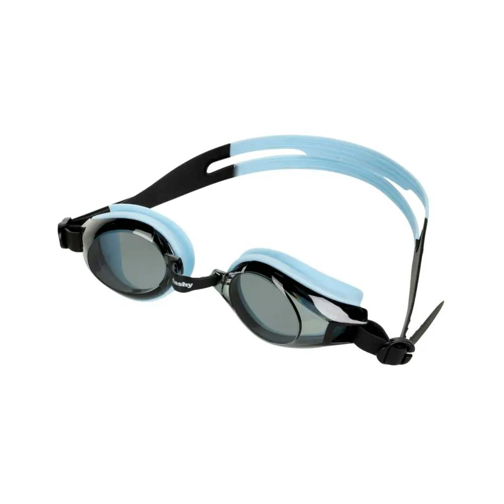 Fashy Blue Pioneer Adult Swim Goggles - Smoke