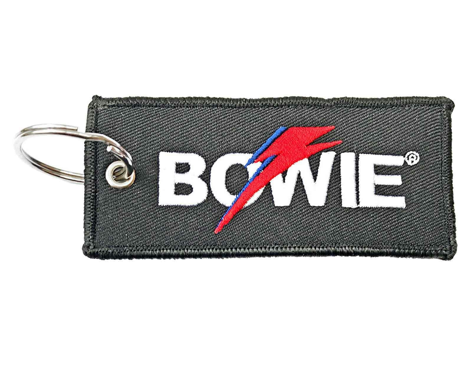 Paradiso Clothing David Bowie Keyring Flash Patch Keychain