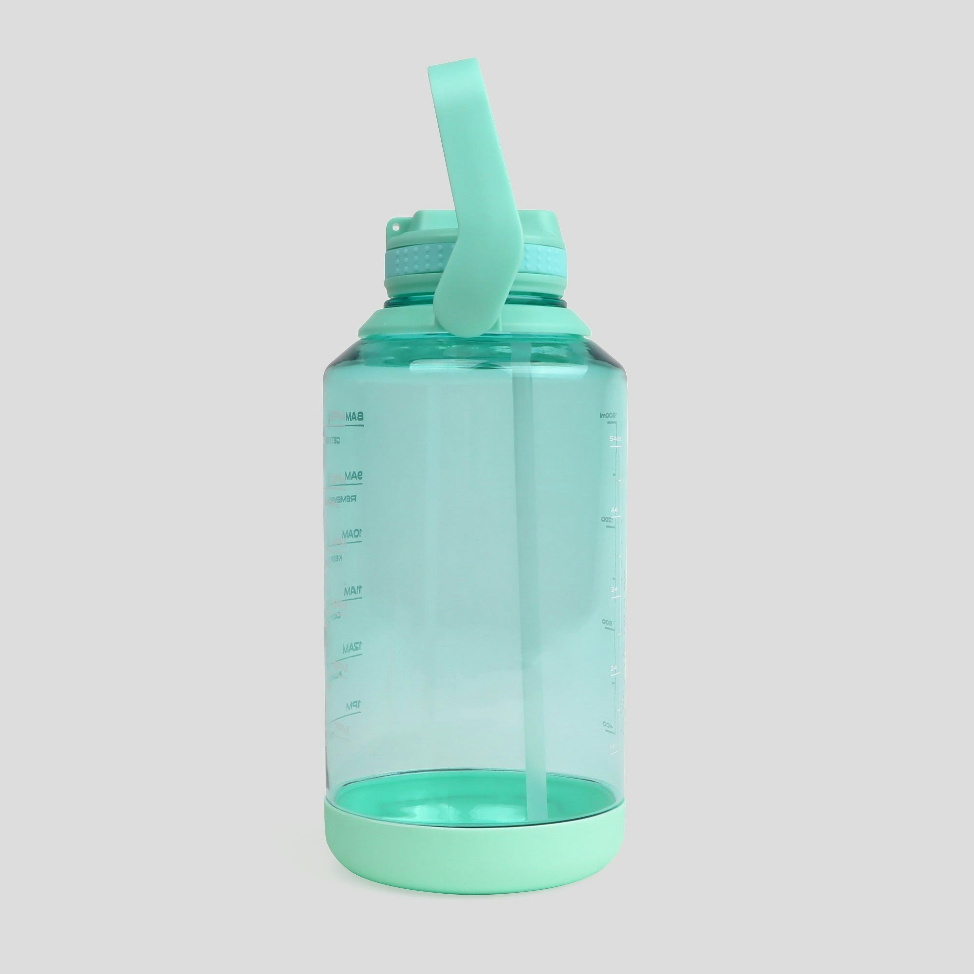 Phoenix Fitness Green 2L Motivational Water Bottle