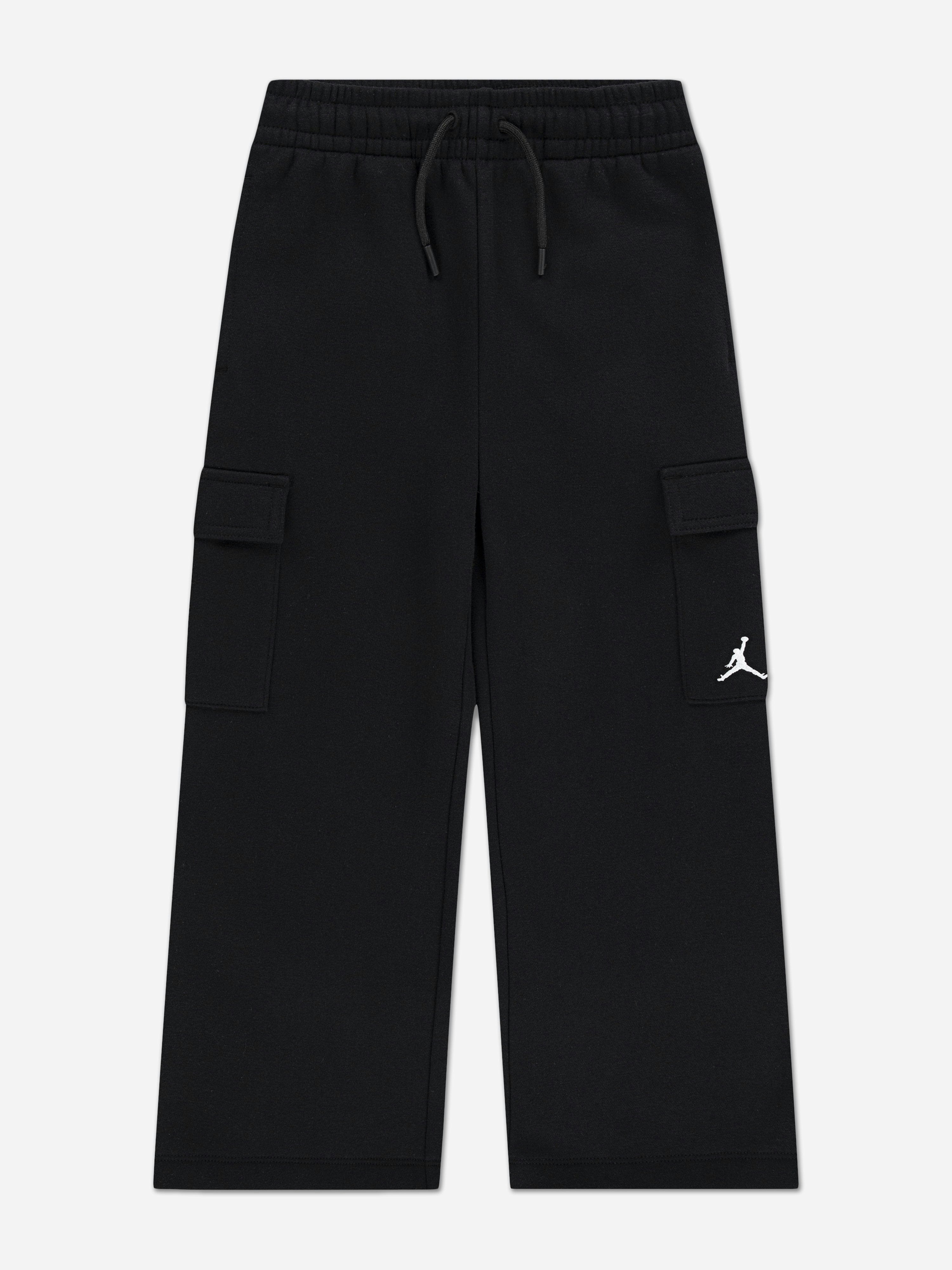 Jordan Girls Black Brooklyn Cargo Pants In - 8 - 10 Yrs