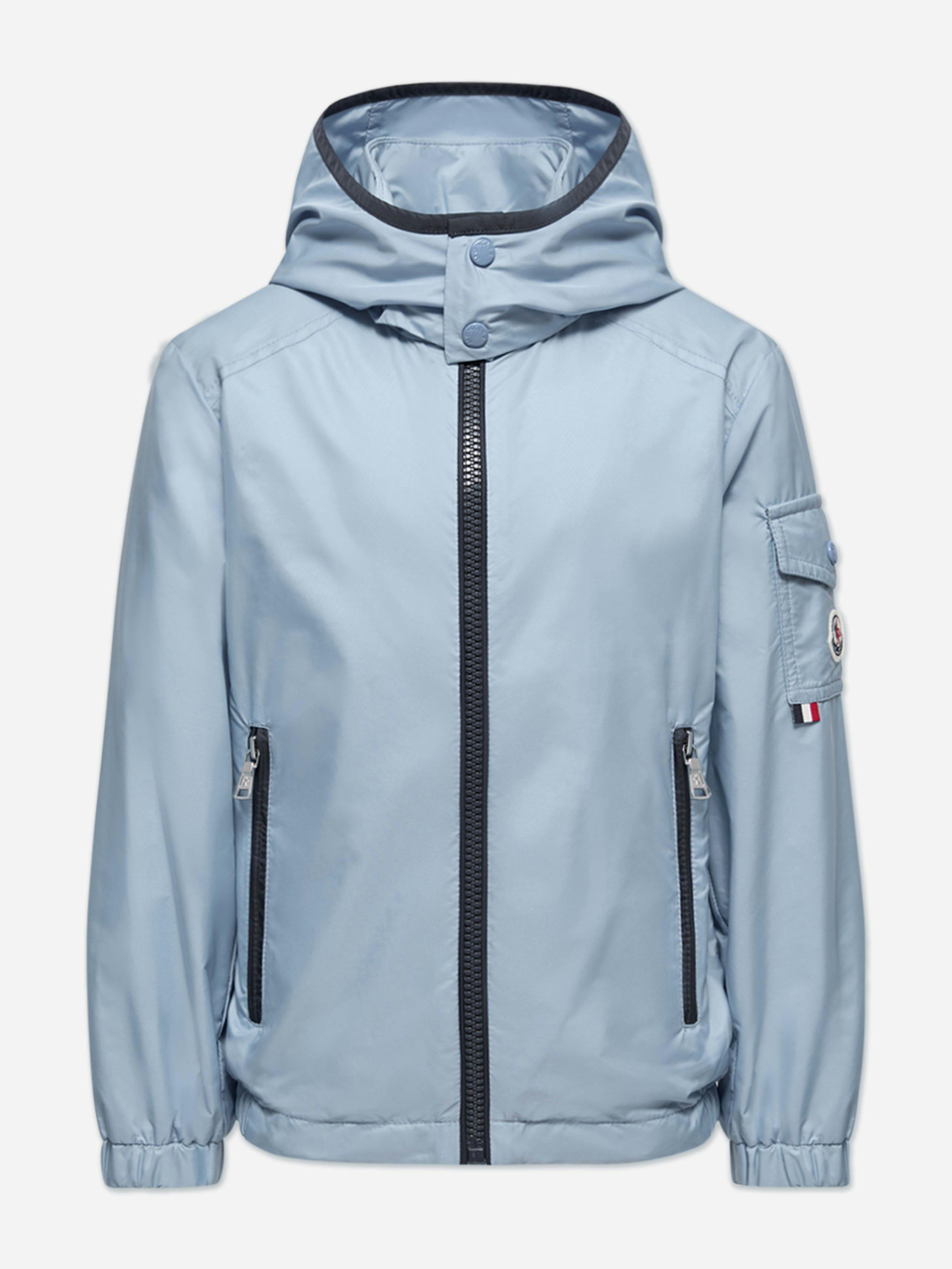 Moncler Enfant Boys Blue Banu Jacket In - 14 Yrs