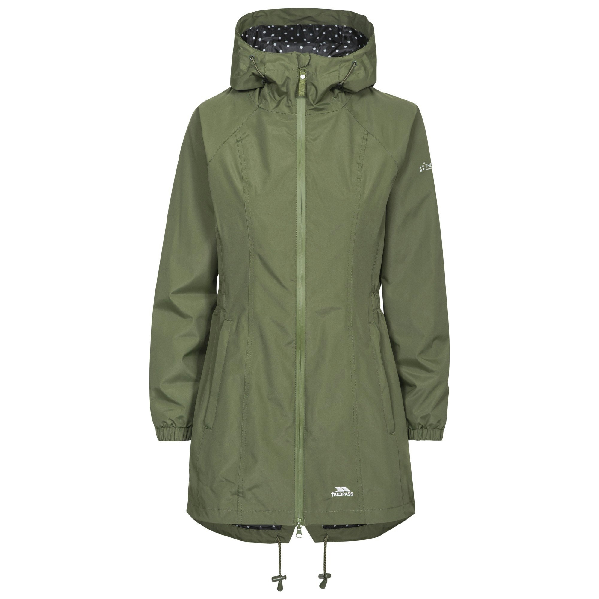 Trespass Women's Waterproof Shell Jacket - Moss - Moss - Small
