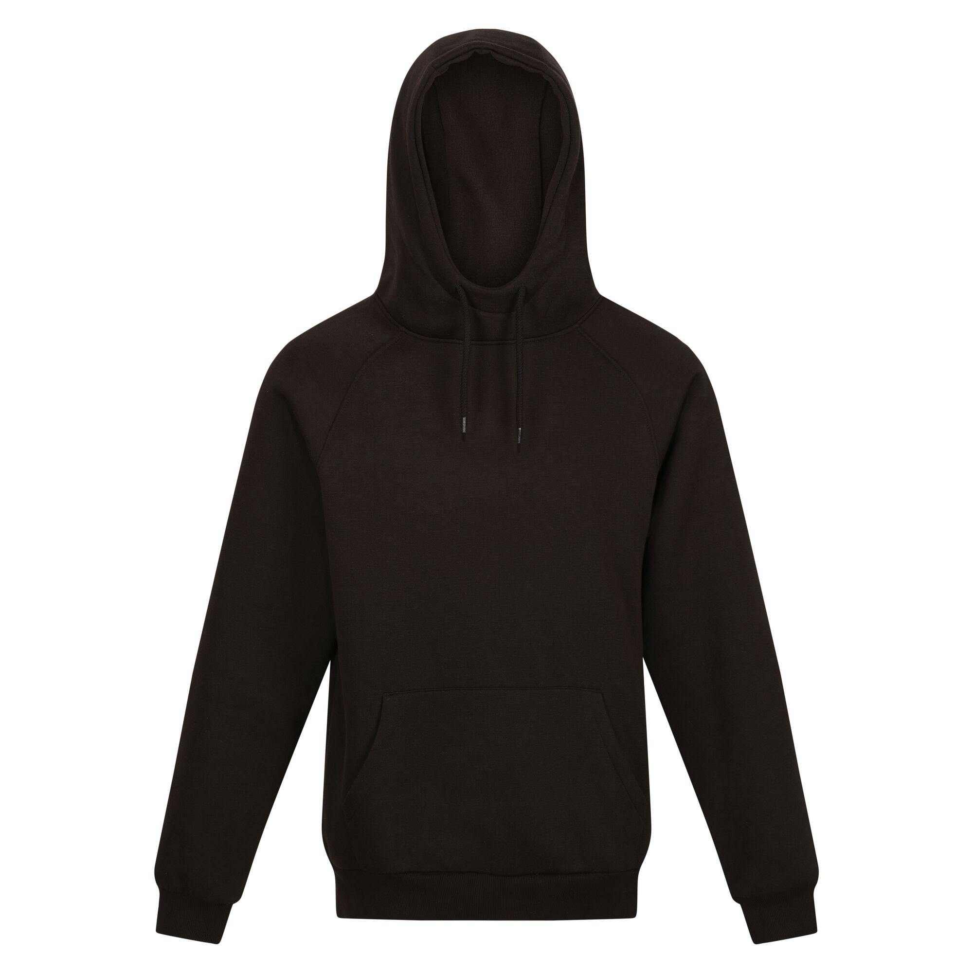 Regatta Men's Black Professional Overhead Hoodie - Xxl - 65% Polyester/35% Cotton