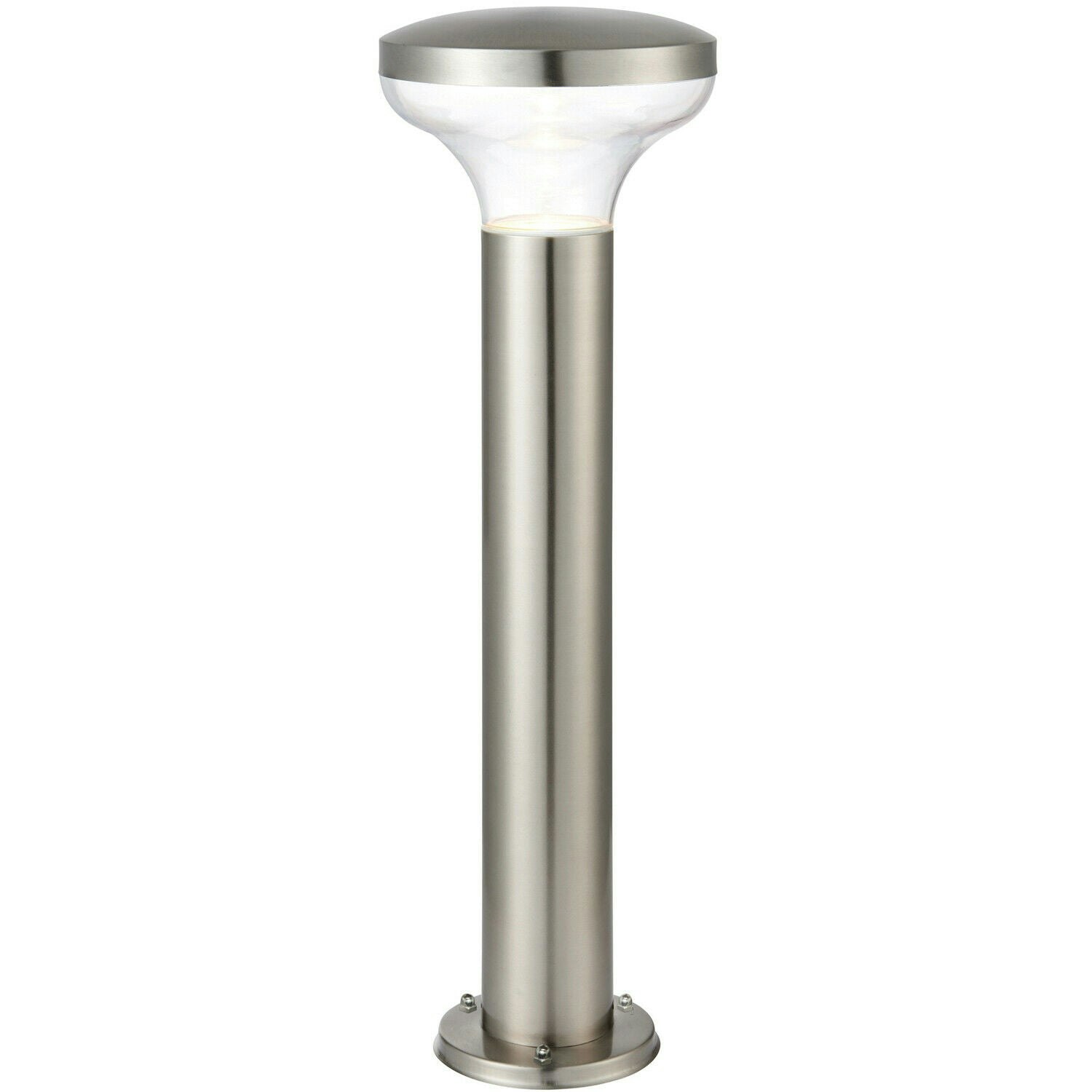 Rackhams Light Outdoor Post Bollard Marine Steel Led Garden Driveway Foot Path Lamp 0.5M