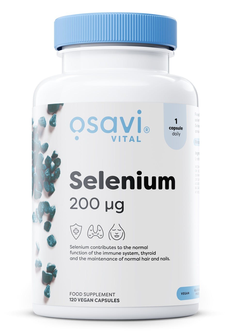 Osavi Selenium, 200Mcg - 120 Vegan Caps - Image 5