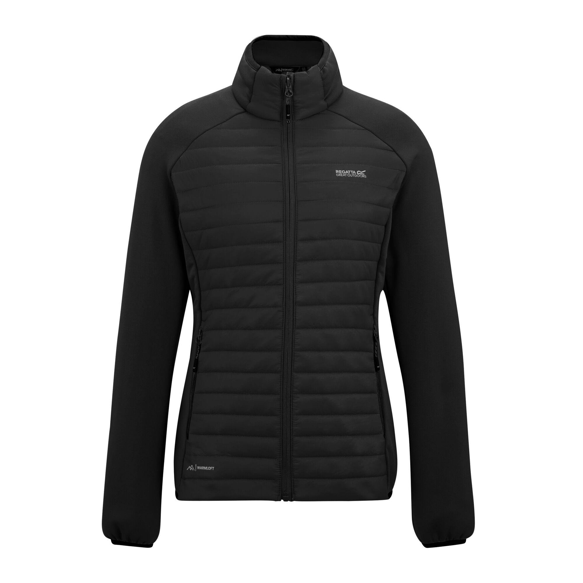 Regatta Women's Black Clumber Hybrid Jacket - 20 Uk - 100% Mixed