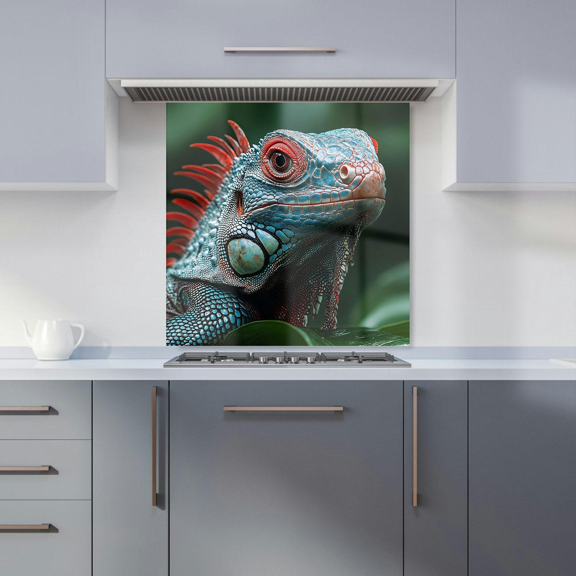 Warren Reed Lizard Kitchen Splashback - W600mm X H600mm