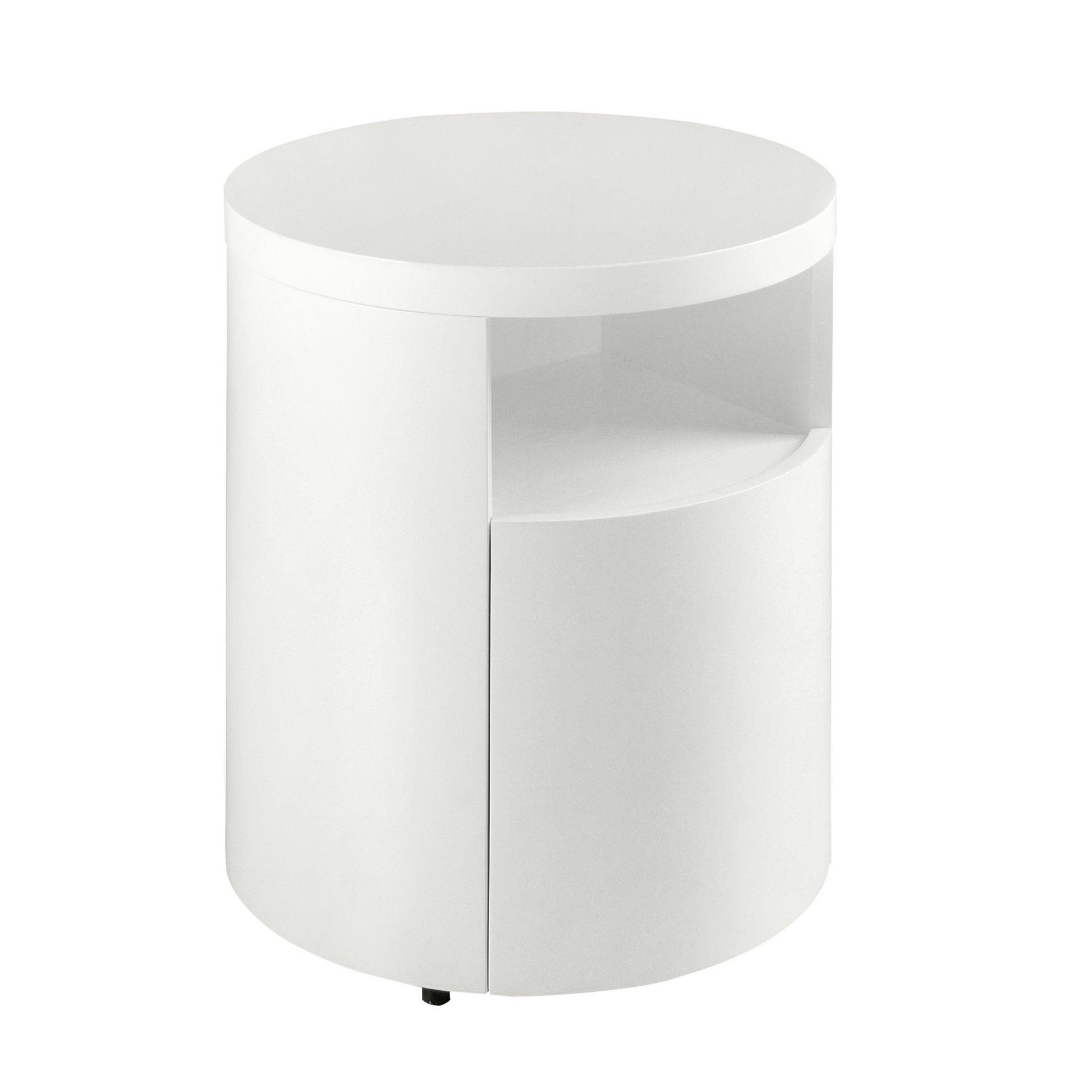 Angel Cerdá White Bedside Table Wood 7006