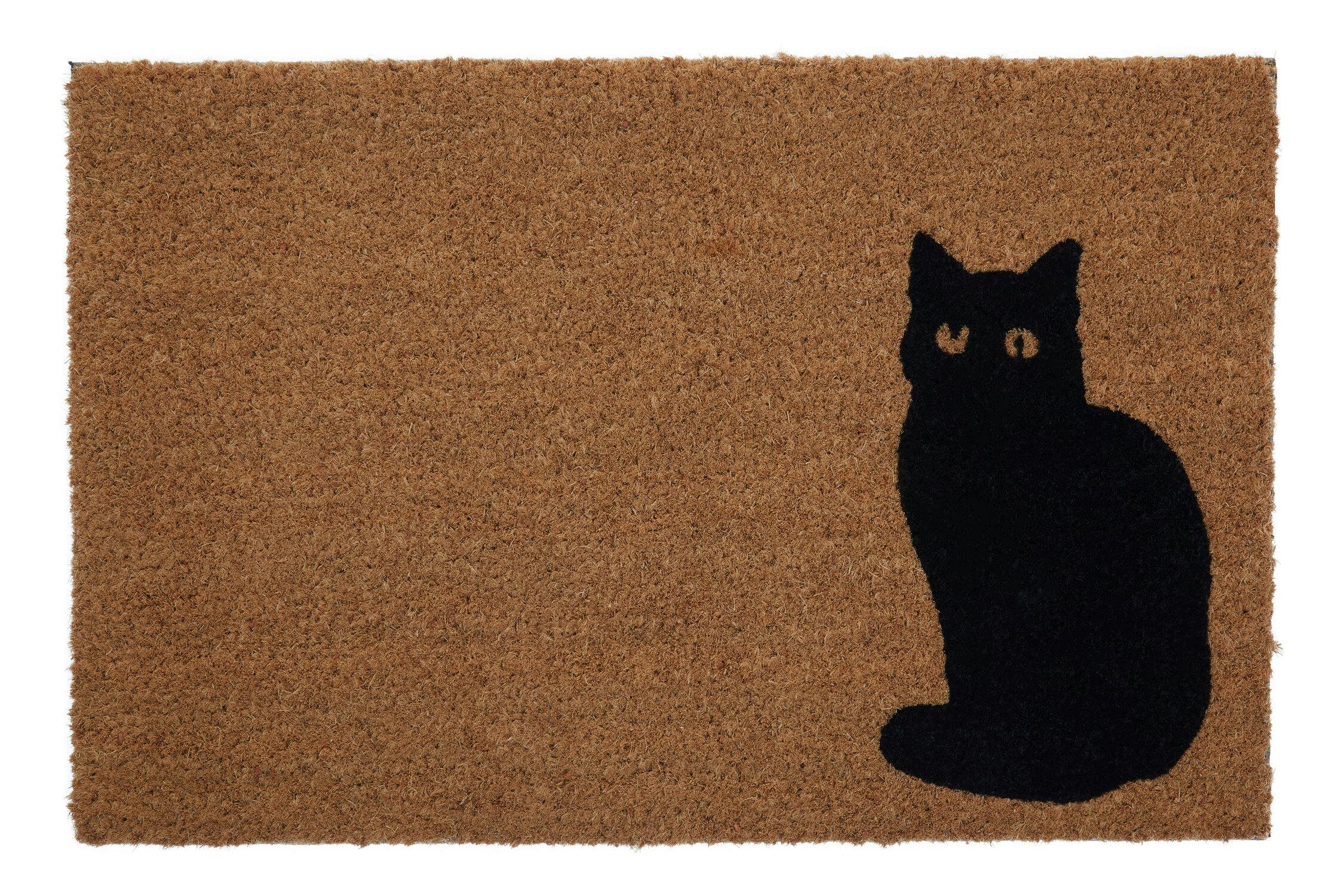 Orsina Filta Coir Cat Doormat - Brown - Image 3