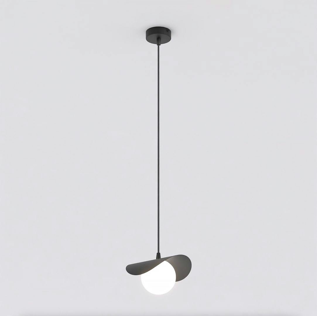 Emibig Black/White Ritual Pendant Lamp 1 X G9 With Shade