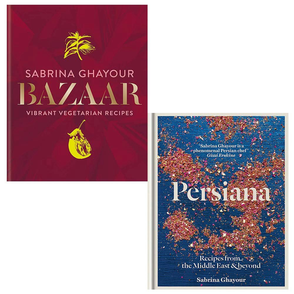 Mitchell Beazley Bazaar & Persiana Books Collection Set By Sabrina Ghayour Size 2