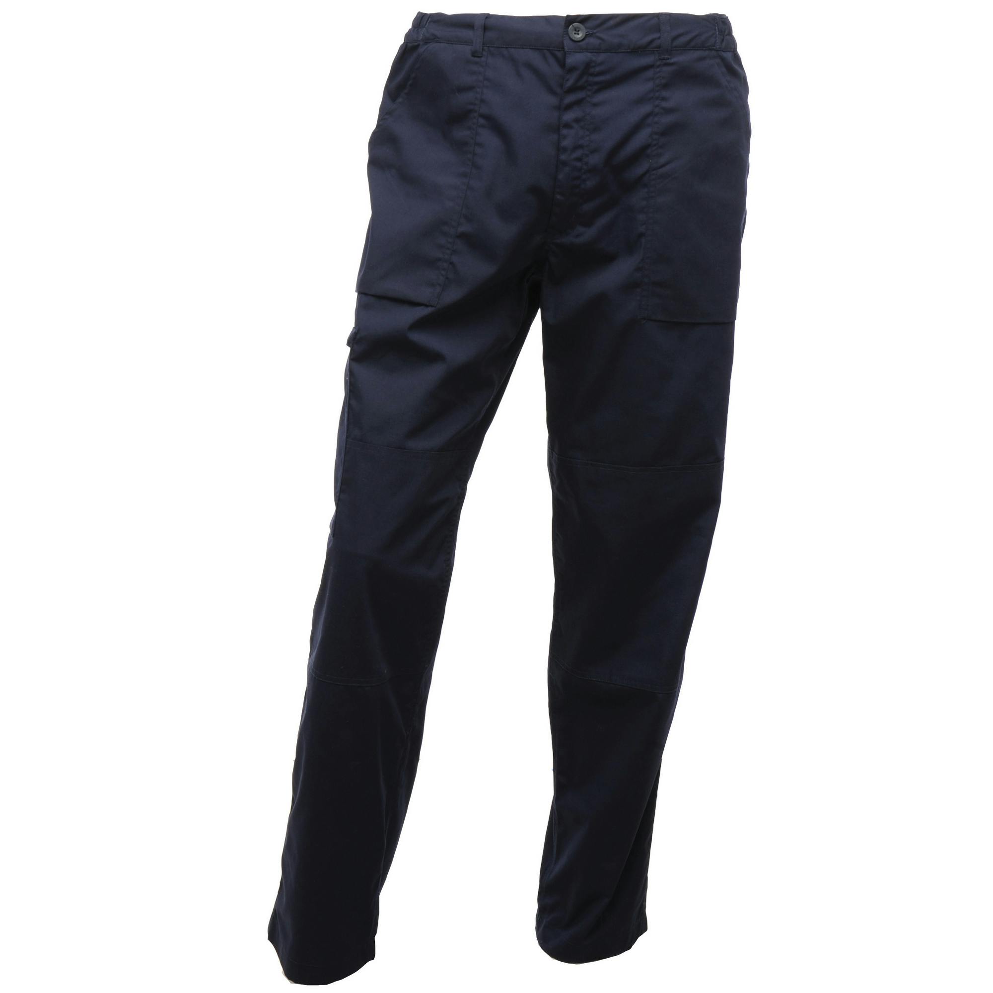 Regatta Men's Sports New Action Trousers - Navy - 40 X Regular - Navy - 65% Polyester/35% Cotton