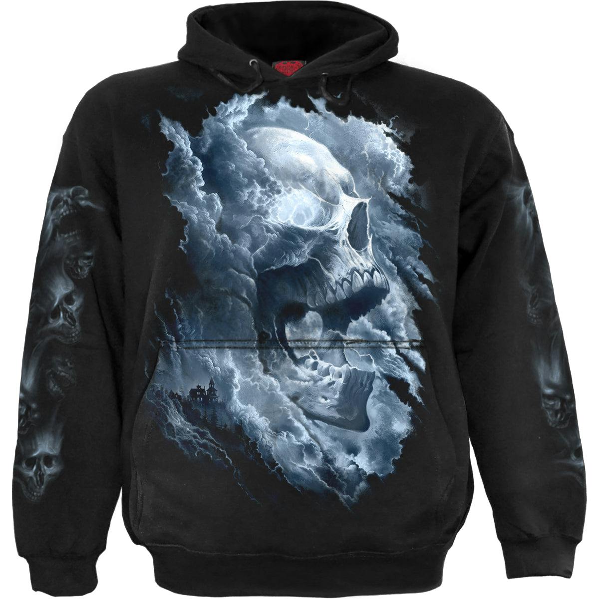 Spiral Direct Black Grave Skies - Hoody - Xxl