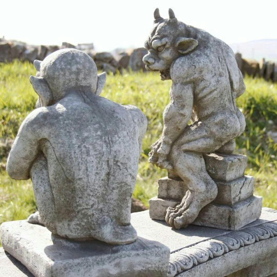 Osn Guardian Gargoyle And Devil Ornaments