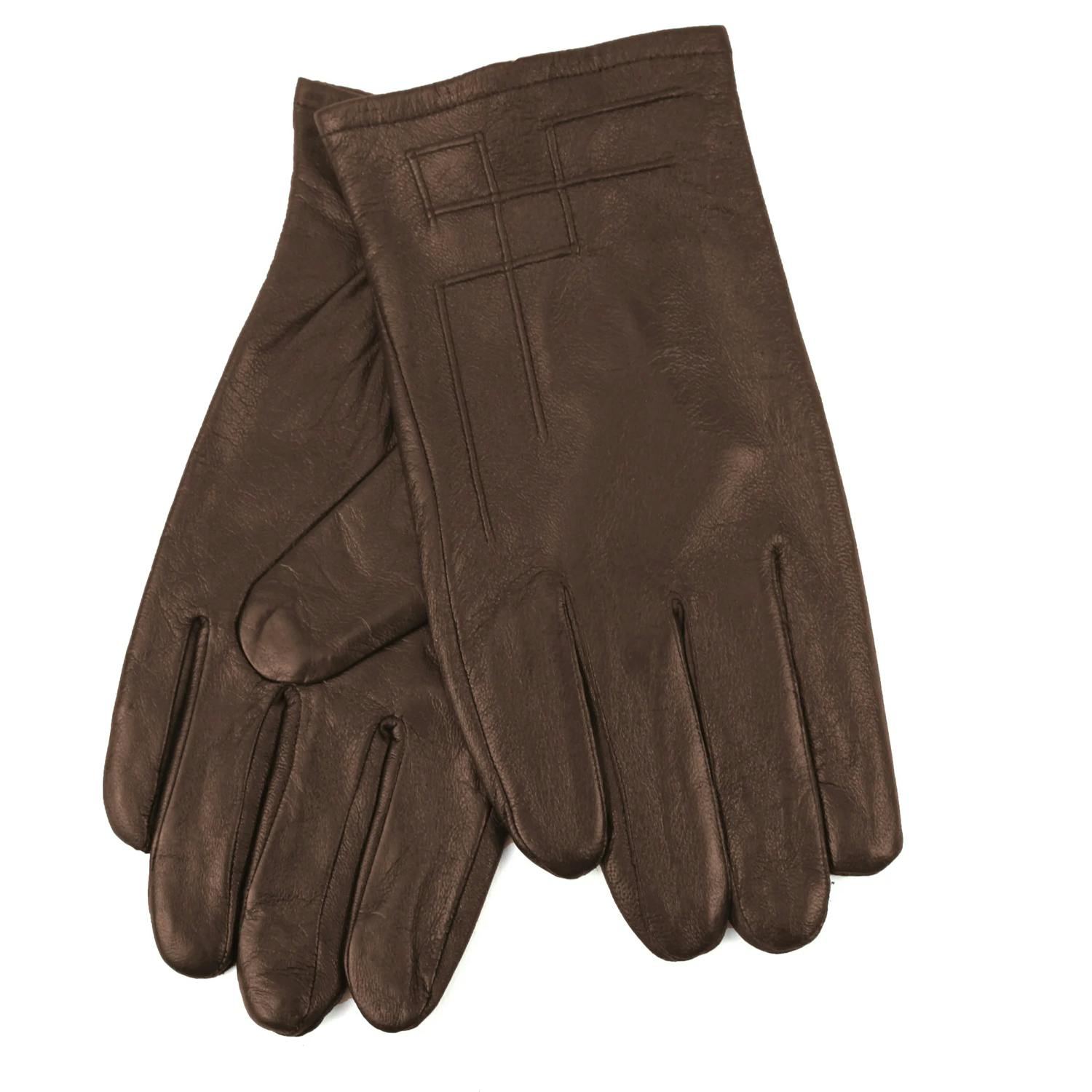 Eastern Counties Leather Unisex Brown Adult Leather Gloves - Xl - 100% Mixed