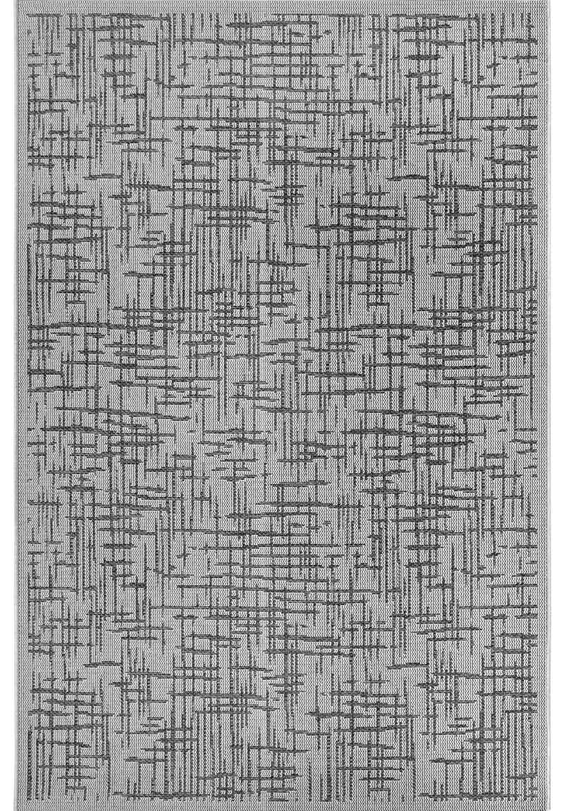 Hanse Home Grey Indoor-Outdoor Abstract Rug – Weatherproof - 63X120 Cm