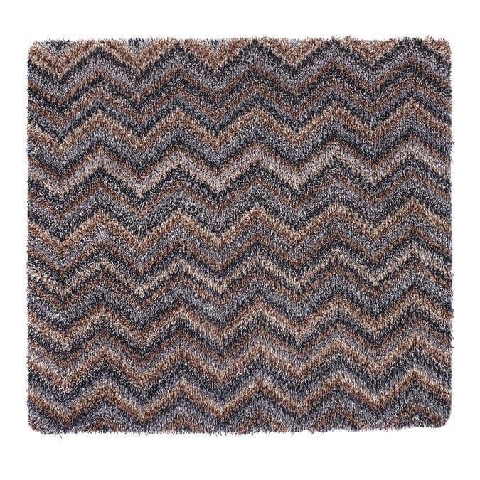 Rackhams Washable Mats - Chevron Design - 50X75 Cm