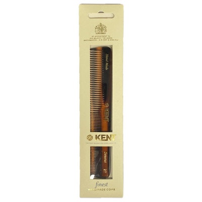Kent Comb (A 2T) Handmade 154Mm Pocket Comb Thick / Fine Hair
