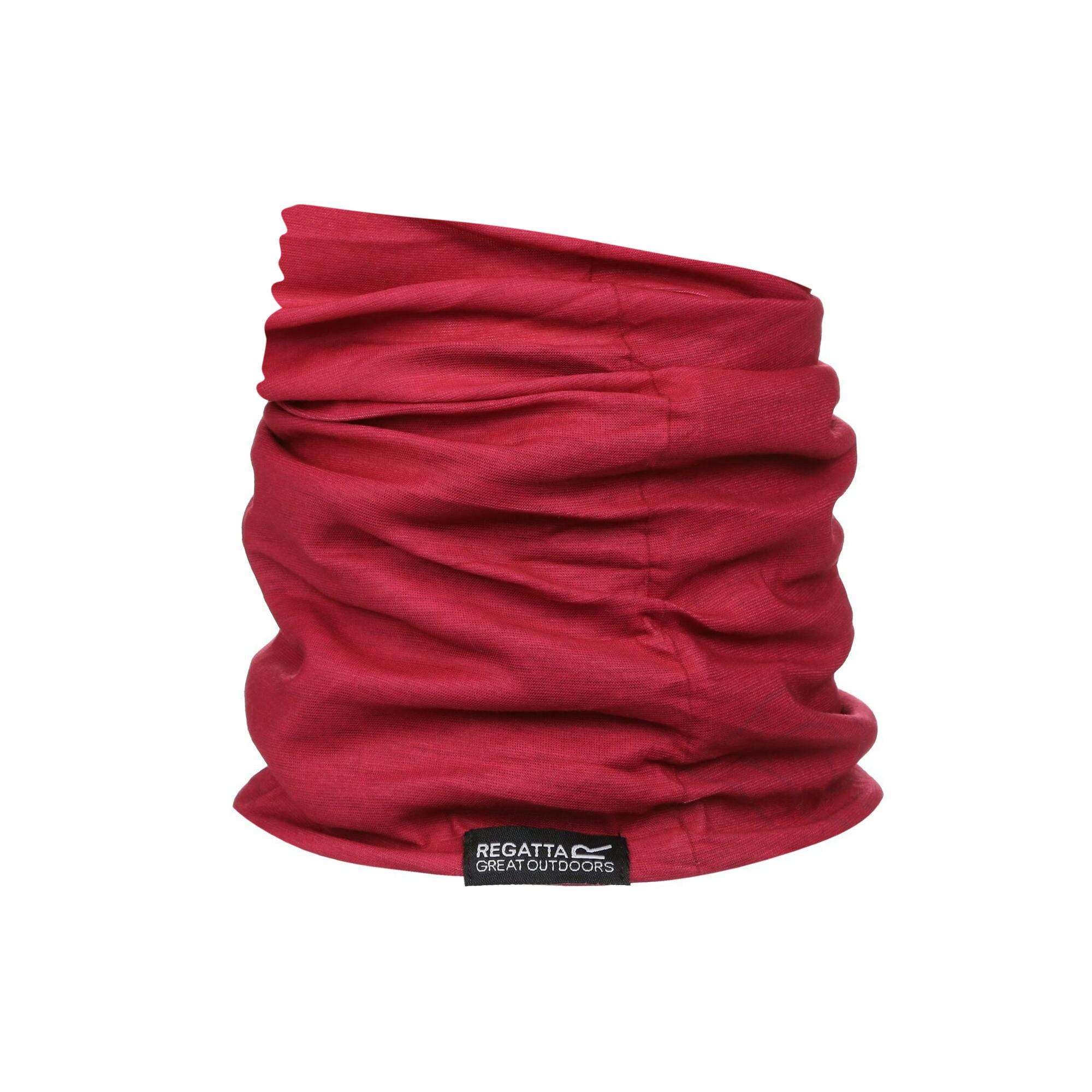 Regatta Unisex Pink Great Outdoors Multitube Ii Scarf/Neckwarmer - Berry - Berry - One Size - 100% Polyester